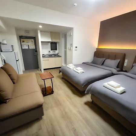 Ferienwohnung Lucky Namba Ōsaka Exterior foto